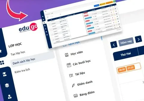 Màn hình dự án MONA làm cho EduGo