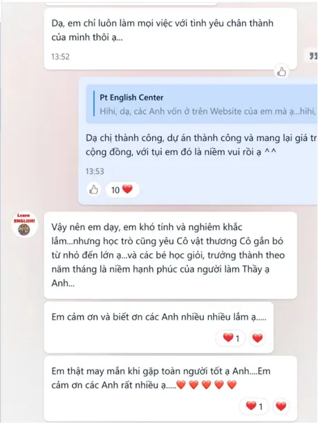 Khách cảm ơn khi dự án thành công