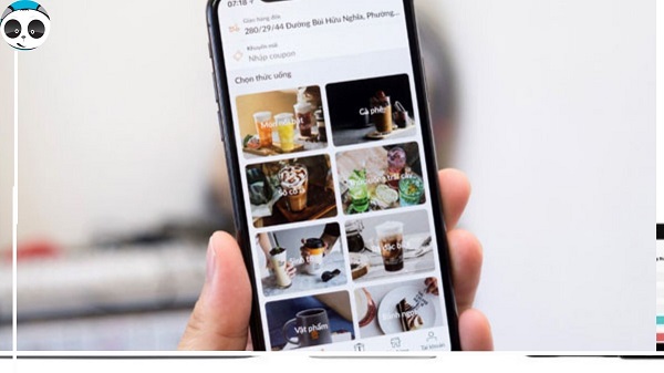 thiết kế website app gọi món