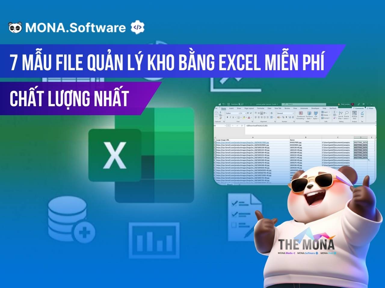 Các mẫu file quản lý kho bằng excel miễn phí​ chất lượng
