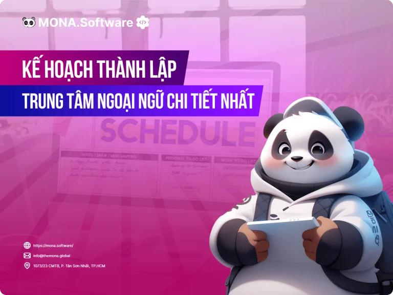 Kế hoạch thành lập trung tâm Ngoại Ngữ chi tiết nhất