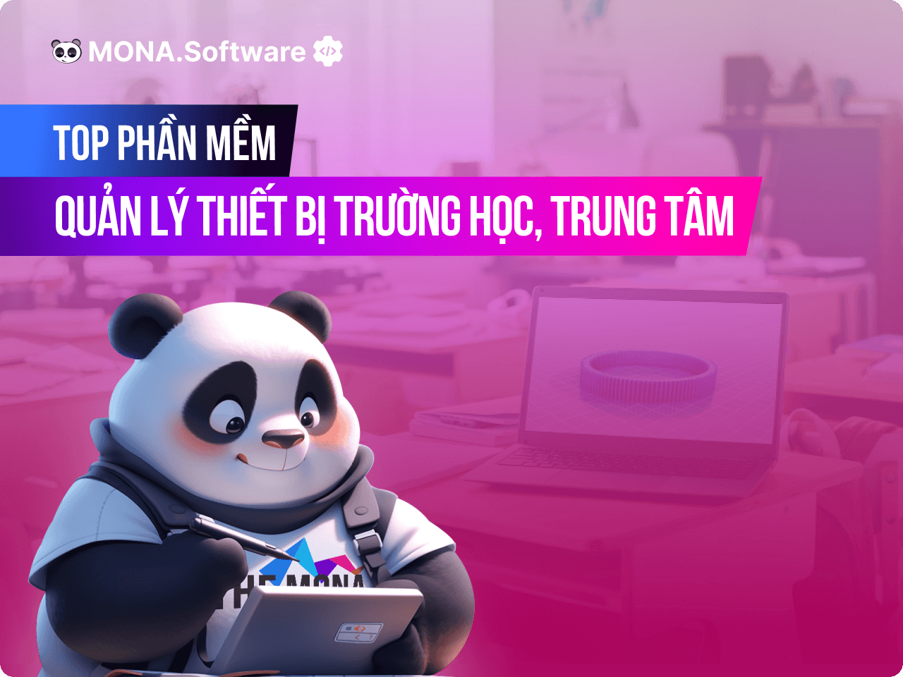 Phần mềm quản lý thiết bị trường học