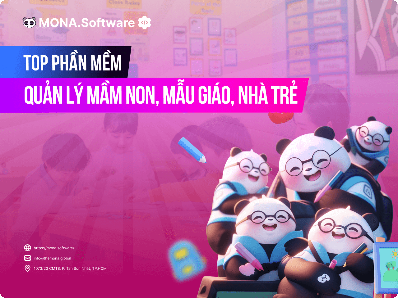 Phần mềm quản lý mầm non