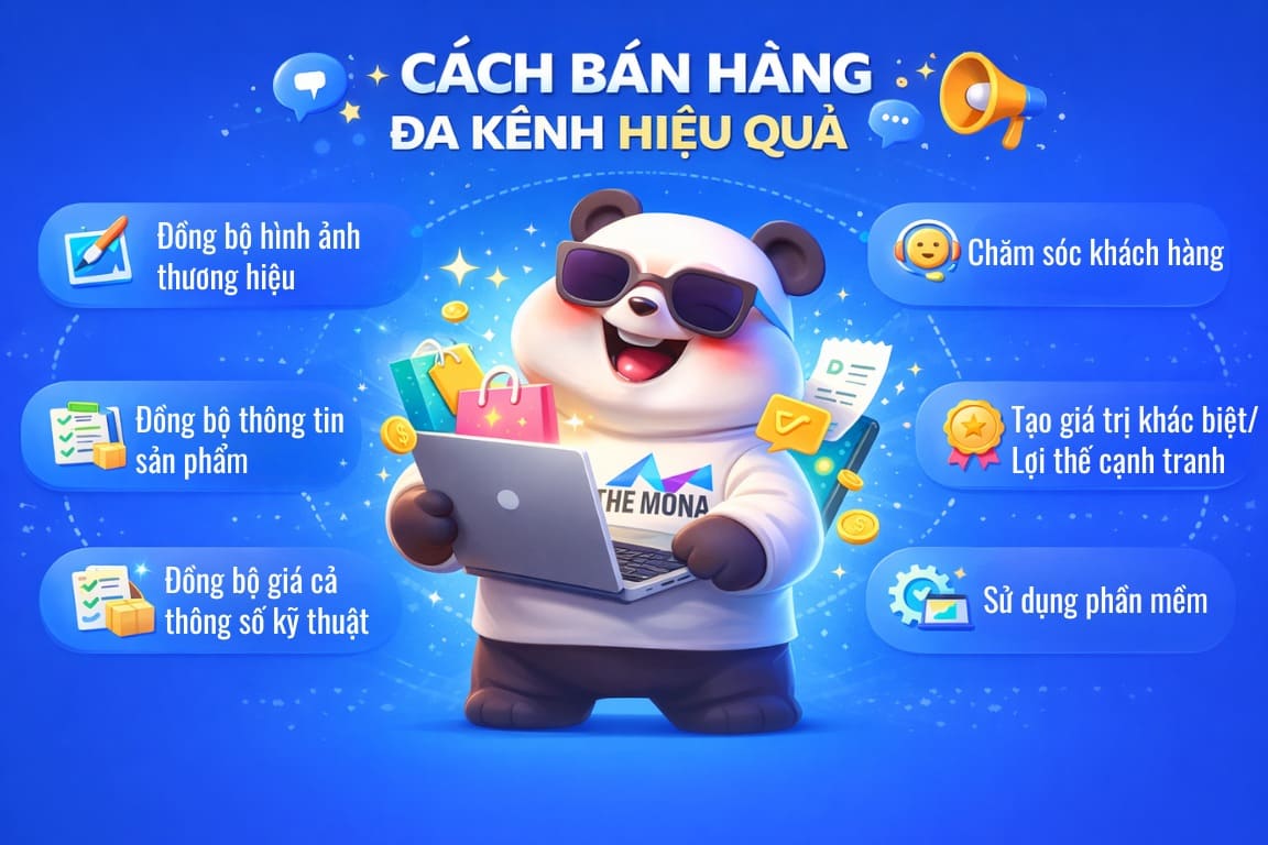 Cách bán hàng đa kênh hiệu quả cho doanh nghiệp