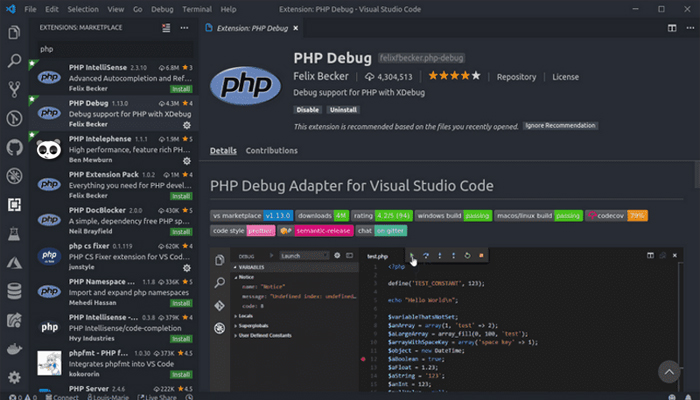 Visual Studio Code - Phần mềm hỗ trợ lập trình PHP được nhiều người sử dụng nhất