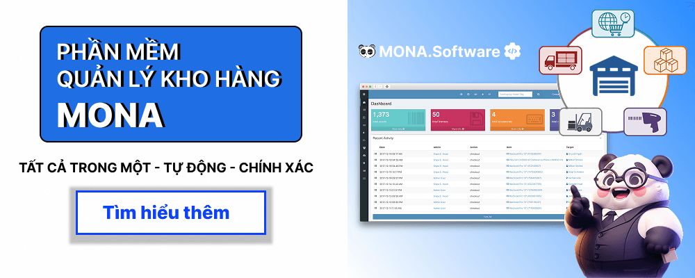 Phần mềm quản lý kho MONA