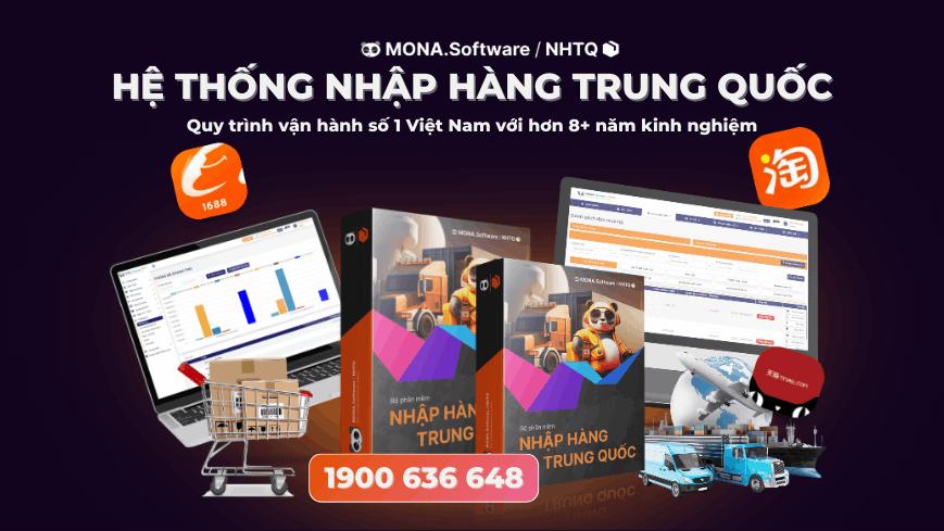 Hệ thống nhập hàng Trung Quốc quản lý kho hàng hiệu quả