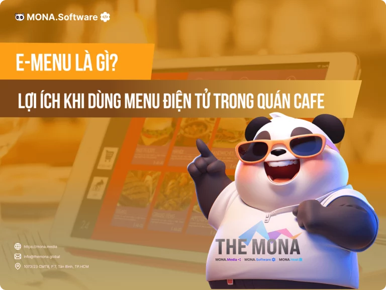 E-menu Là Gì? Lợi Ích Khi Sử Dụng Menu Điện Tử Trong Quán Cafe