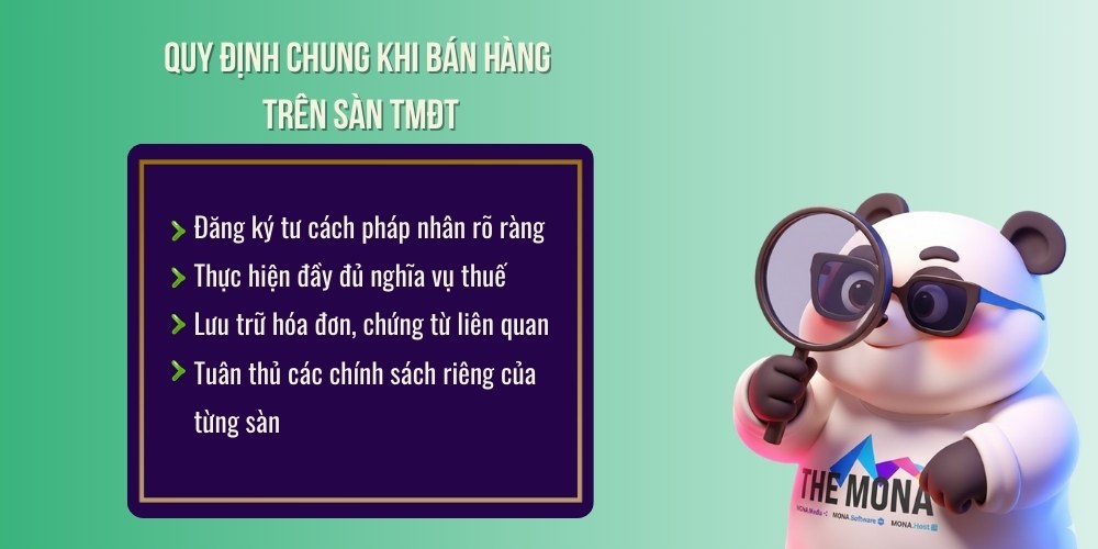 Những quy định khi mua bán trên sàn thương mại điện tử
