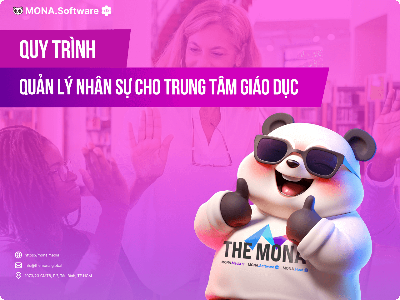 Quy trình quản lý nhân viên cho trung tâm giáo dục