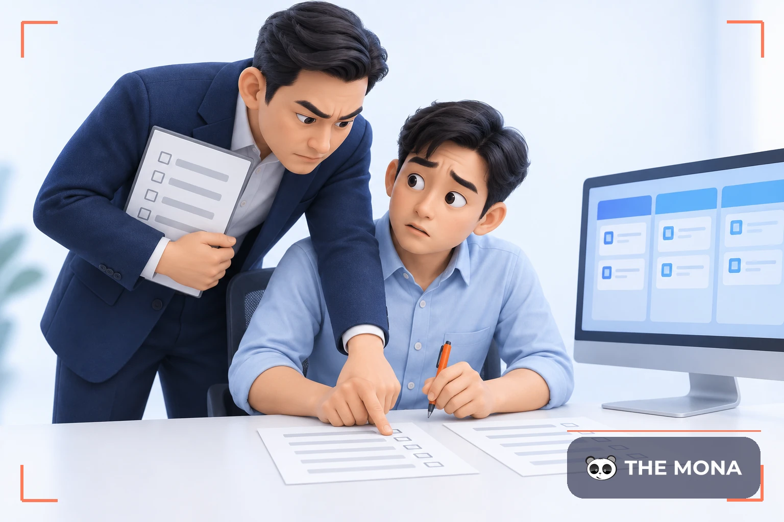 Người quản lý chỉ sát từng mục công việc khiến nhân viên căng thẳng