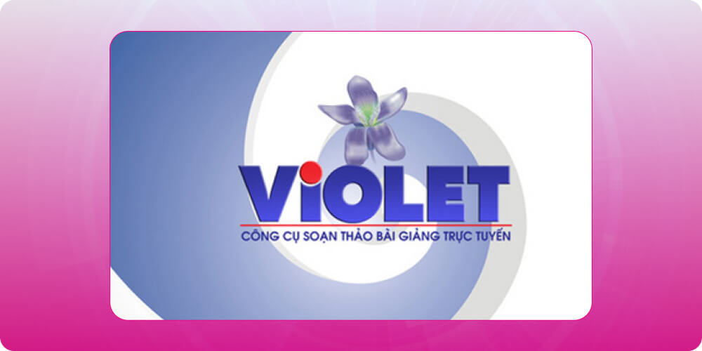 Phần mềm tạo bài giảng elearning Violet