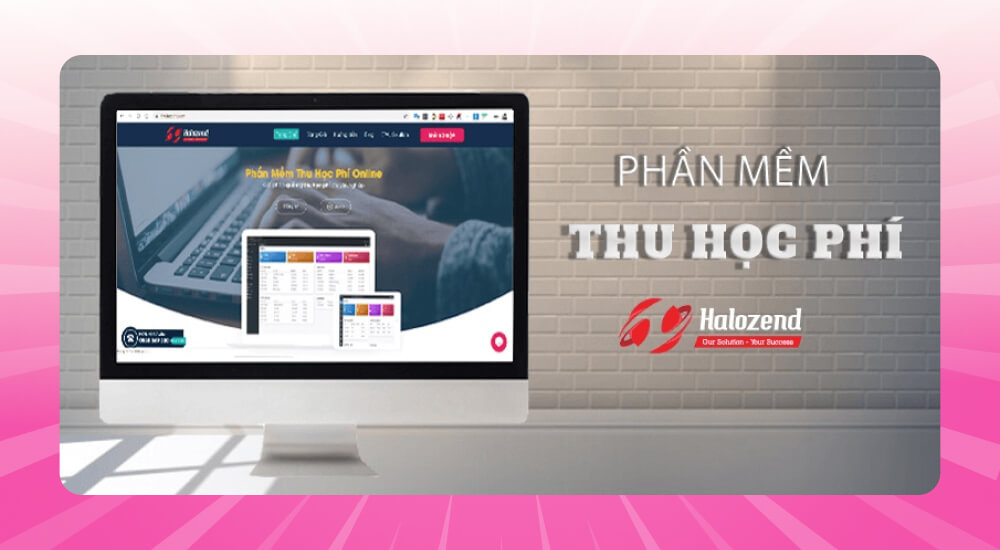 Phần mềm thu học phí trực tuyến Halozend