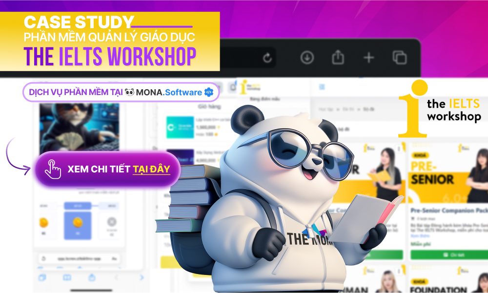Case study phần mềm quản lý The IELTS Workshop