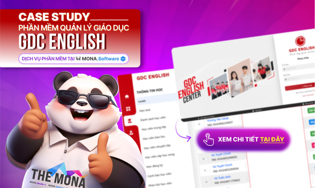 Case study phần mềm giáo dục GDC English