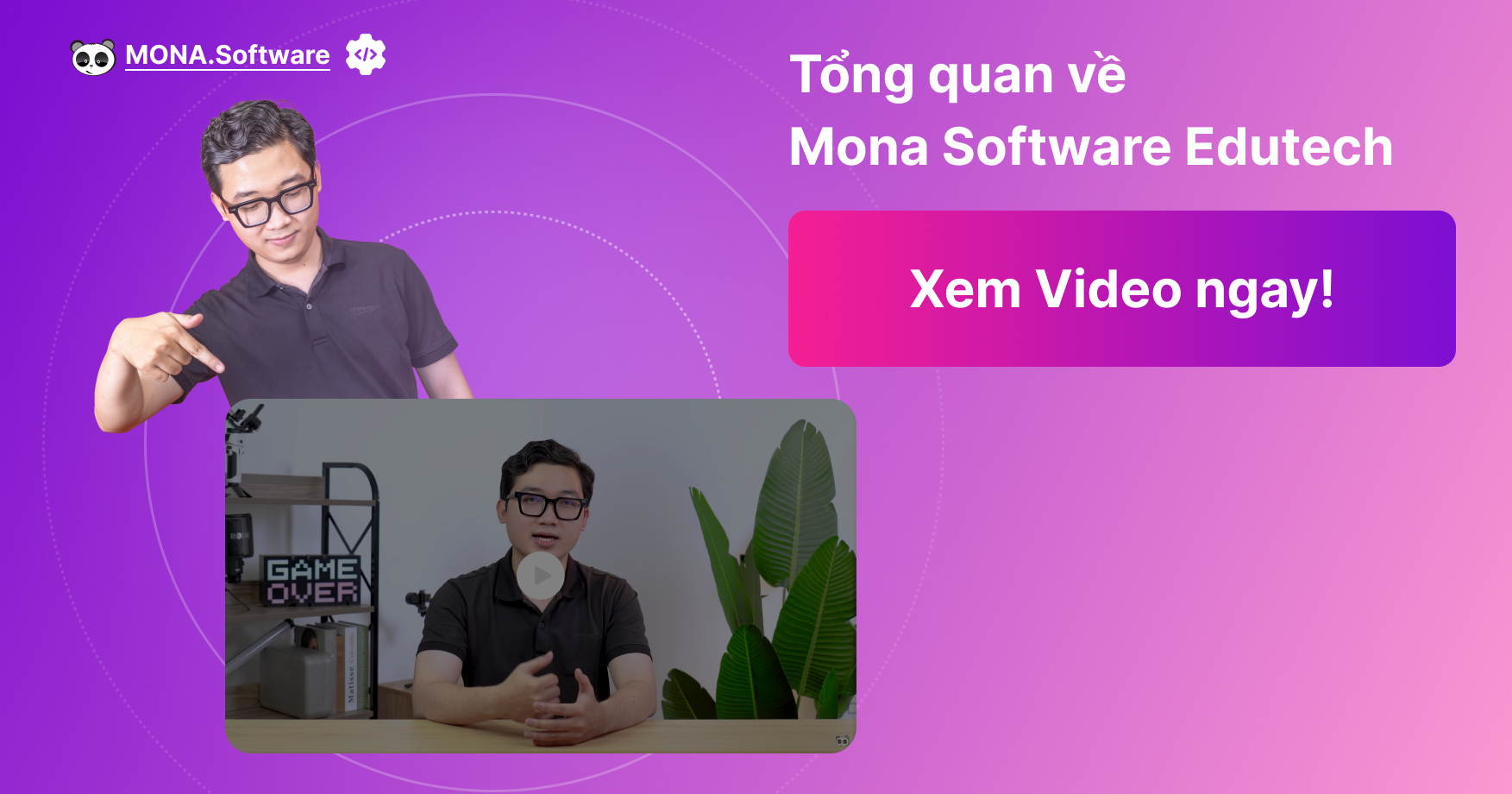 Phần mềm bán khóa học trực tuyến MonaTube được thiết kế riêng cho việc bán khóa học video