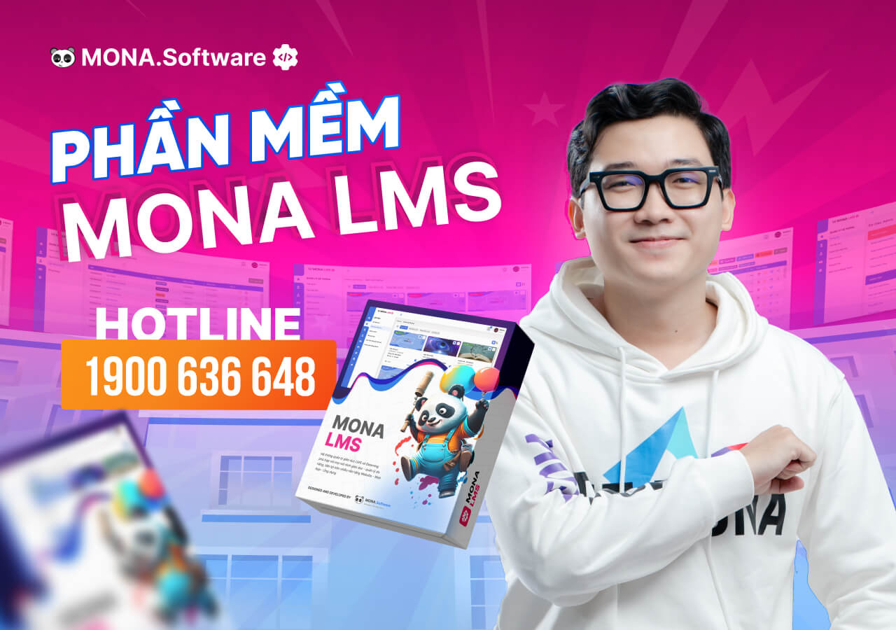 Phần mềm quản lý trung tâm MONA LMS
