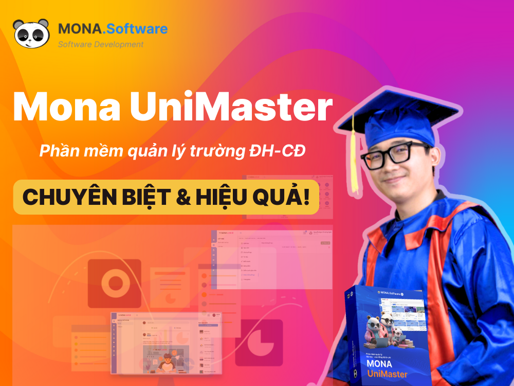 Phần mềm quản lý đào tạo tín chỉ Mona UniMaster