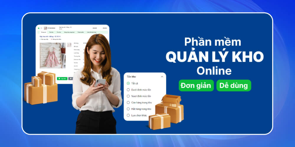Phần mềm quản lý kho chuyên nghiệp KiotViet