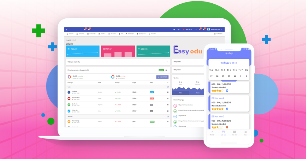 Phần mềm quản lý tư vấn du học EasyEdu
