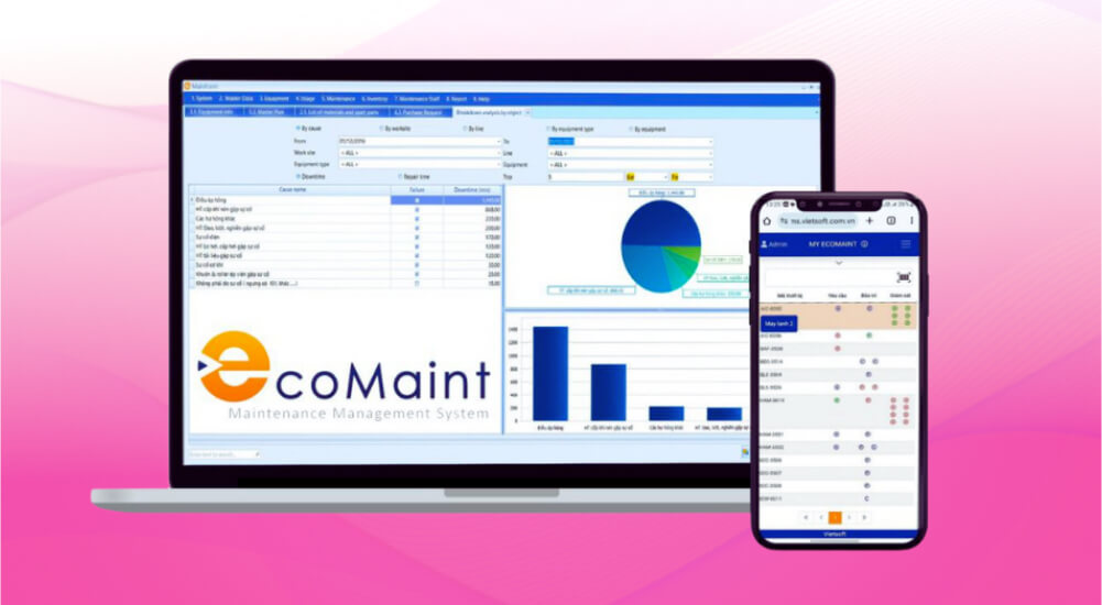 Phần mềm VietSoft Ecomaint