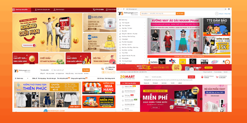 Tìm kiếm nguồn hàng kinh doanh online ở các trang web uy tín