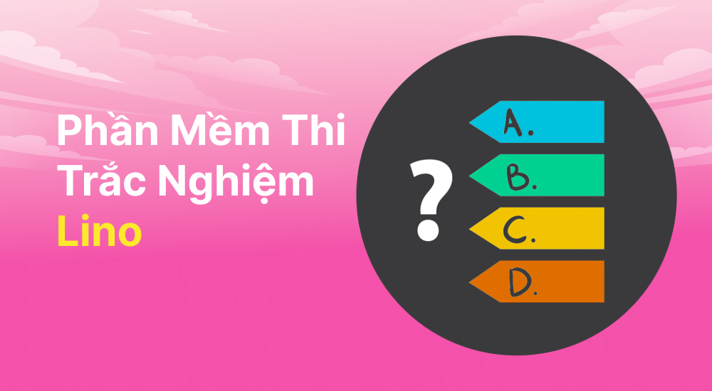 Web app thi trắc nghiệm Lino