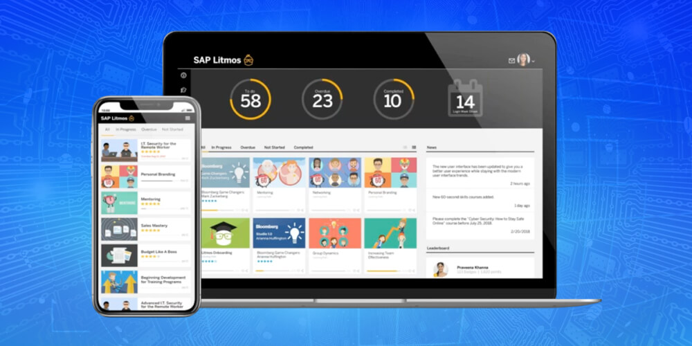 Nền tảng LMS cho doanh nghiệp SAP Litmos