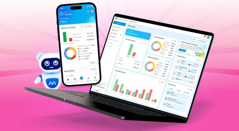 Phần mềm quản lý thu chi online MISA