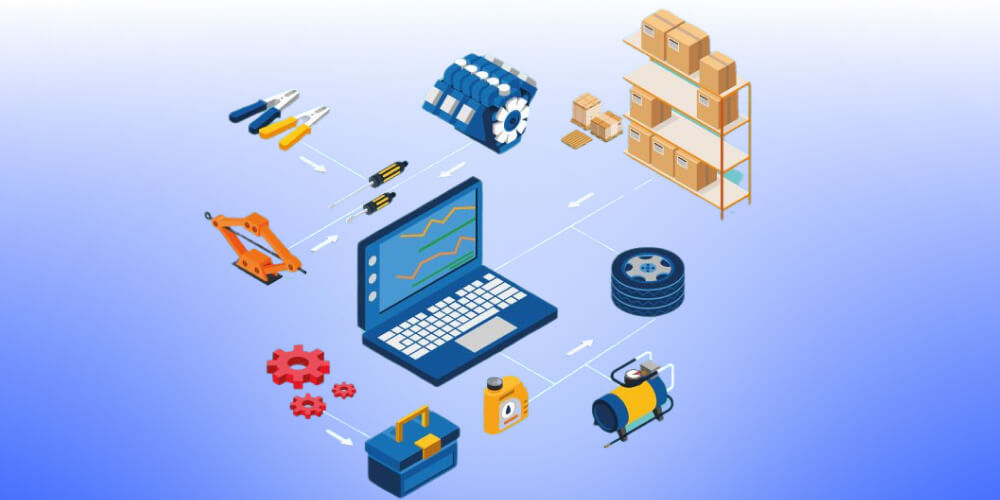 Phần mềm cửa hàng phụ tùng xe ô tô SoftPro