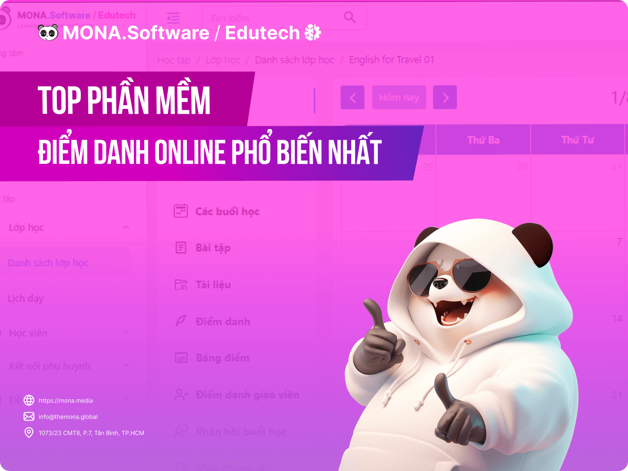 Phần mềm điểm danh online