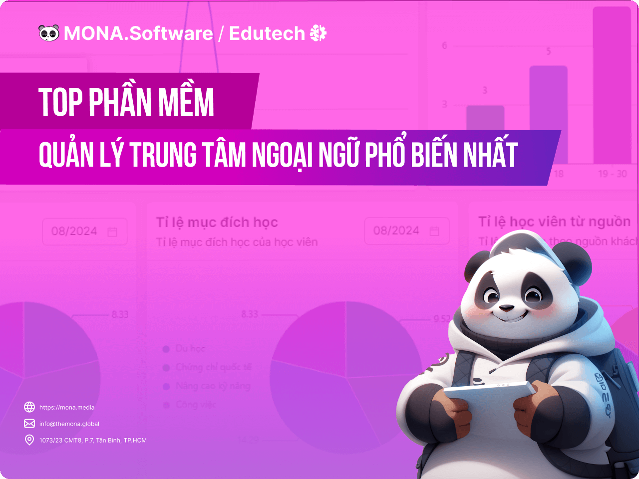 Phần mềm quản lý trung tâm ngoại ngữ