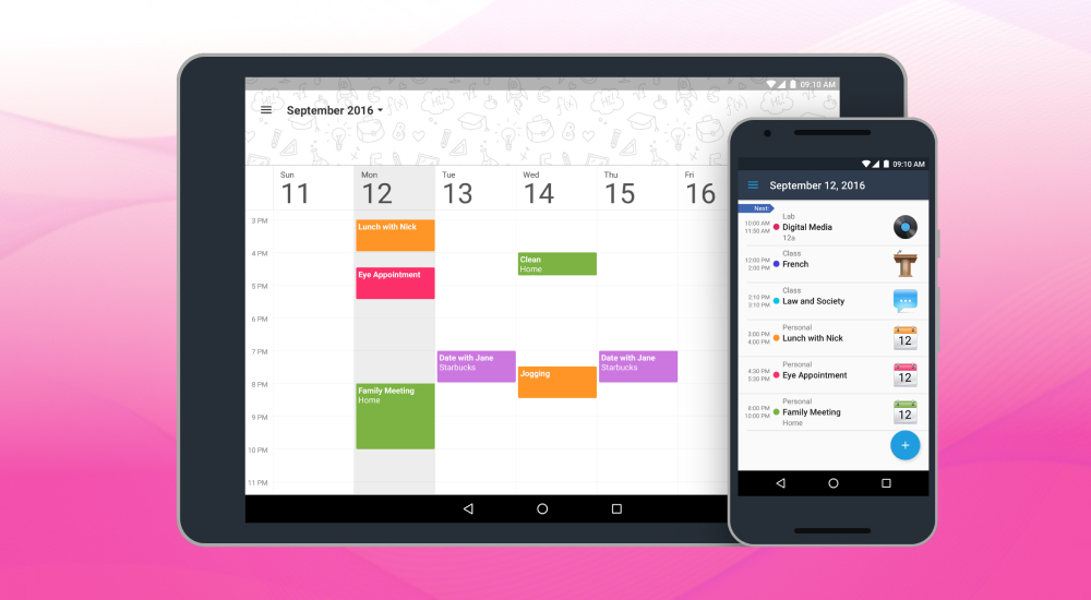 Phần mềm xếp thời khóa biểu iStudiez