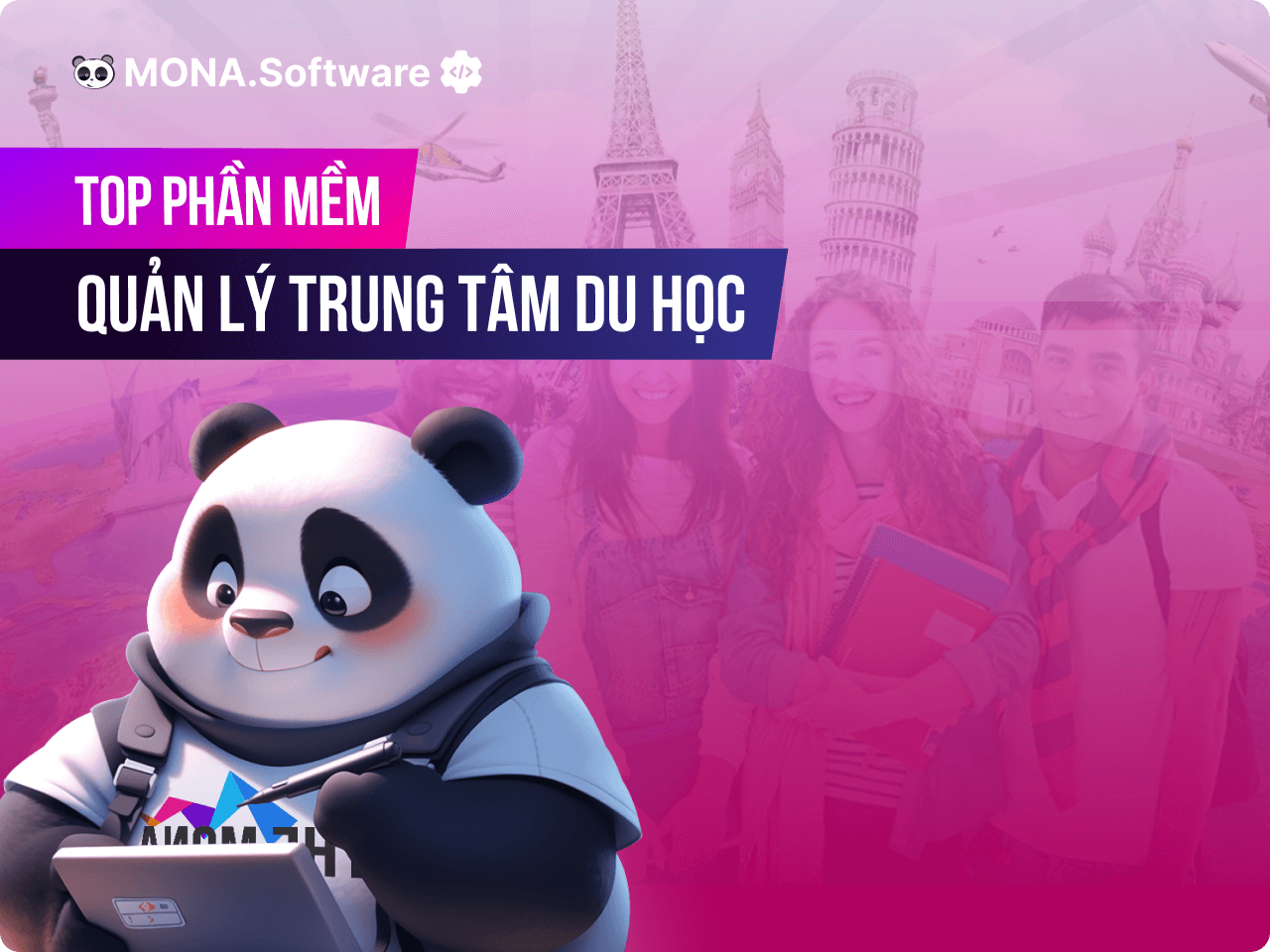 Tổng hợp phần mềm quản lý trung tâm du học