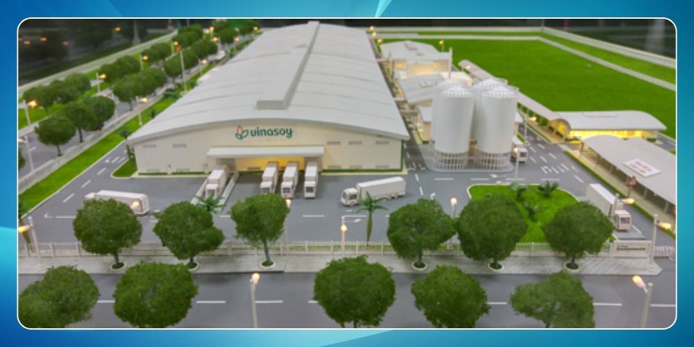Vinasoy hoạt động theo mô hình kinh doanh sản xuất 