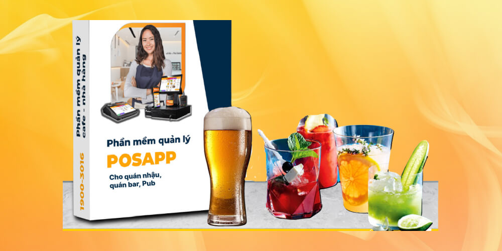 App quản lý quán pub, quán rượu PosApp