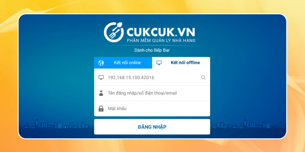 Phần mềm bán hàng quán bar MISA CukCuk