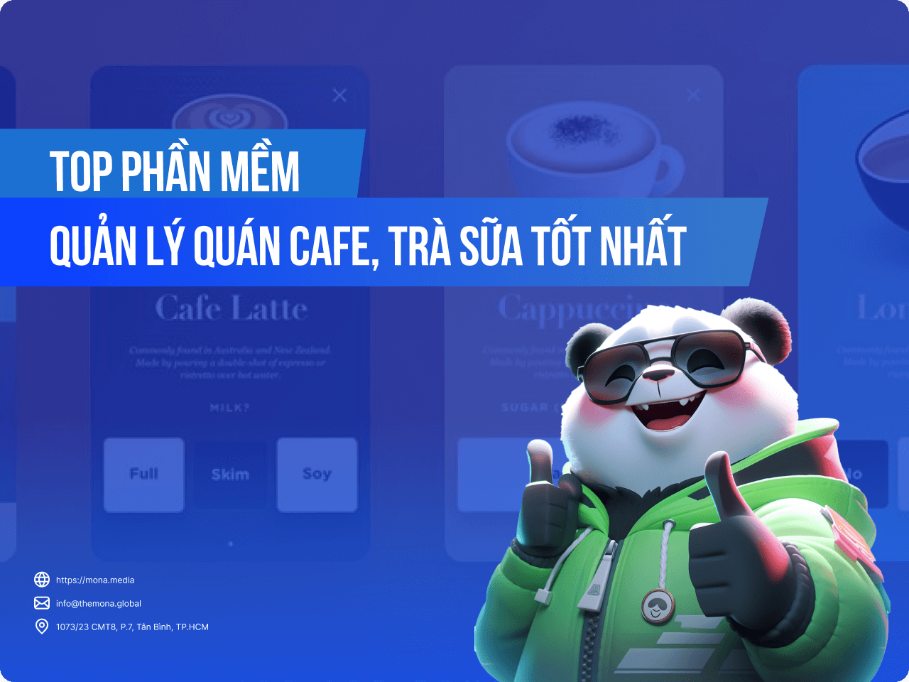 Top phần mềm quản lý quán cafe, trà sữa