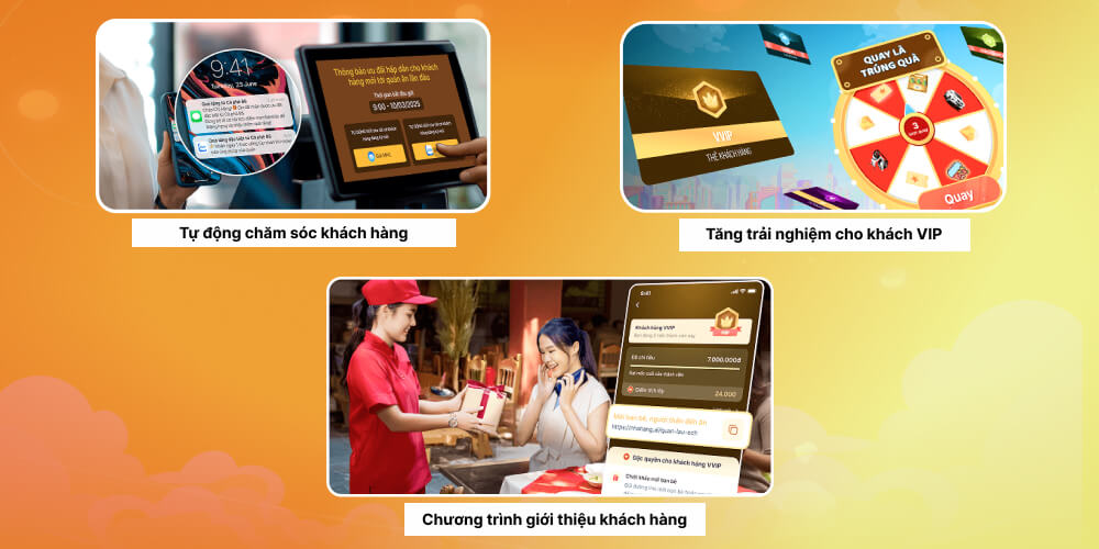 Tính năng Customer Loyalty của phần mềm quản lý cafe NHAHANG.AI