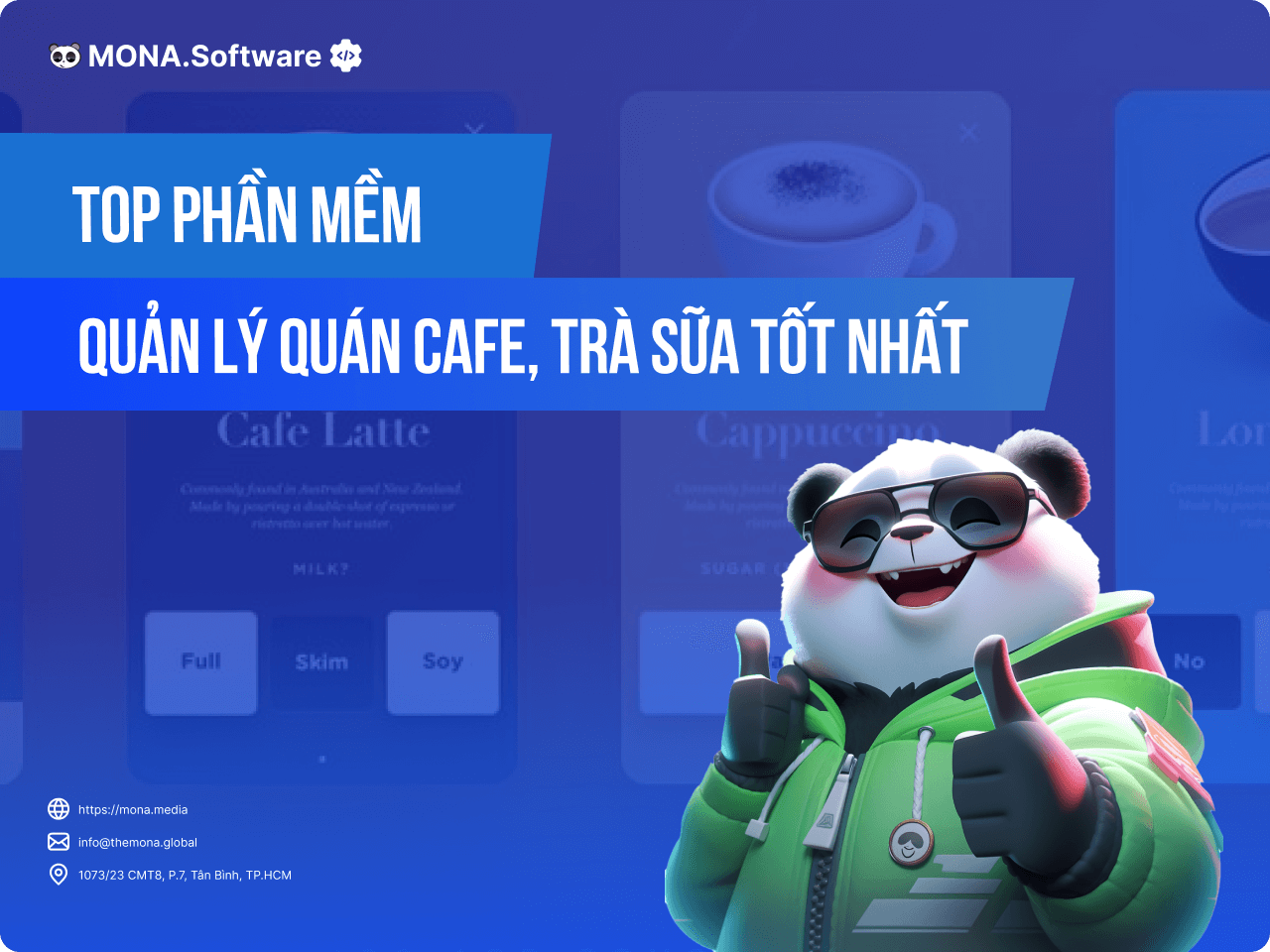 Phần mềm quản lý quán cafe