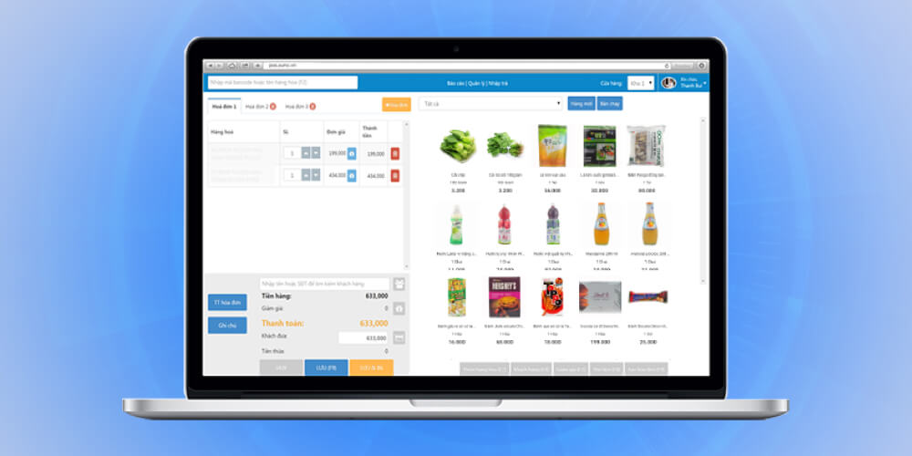 Phần mềm quản lý tạp hóa Suno