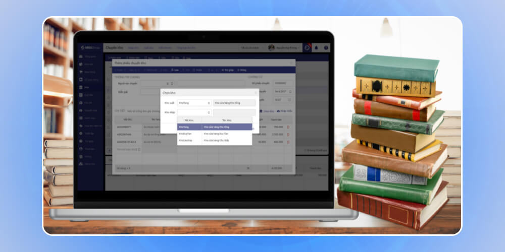 Phần mềm văn phòng phẩm MISA eShop