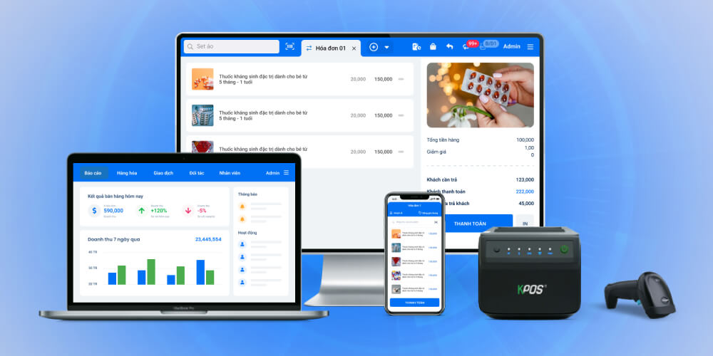 Phần mềm quản lý nhà thuốc KiotViet