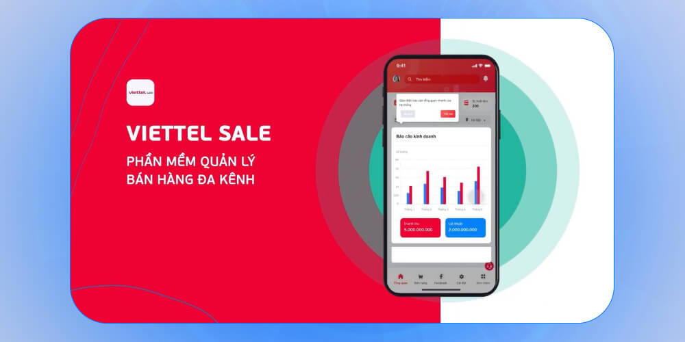 Phần mềm quản lý cửa hàng nội thất Viettel Sale