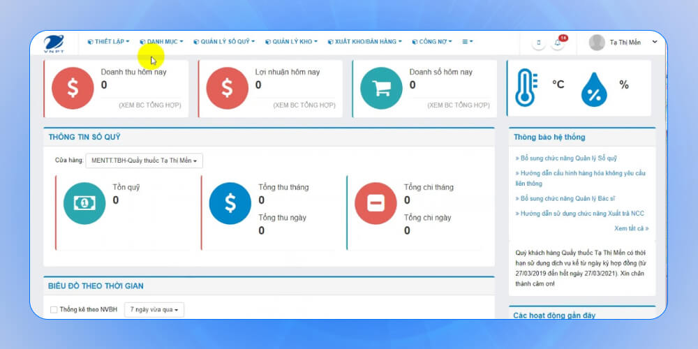 Phần mềm quản lý kinh doanh dược VNPT Pharmacy
