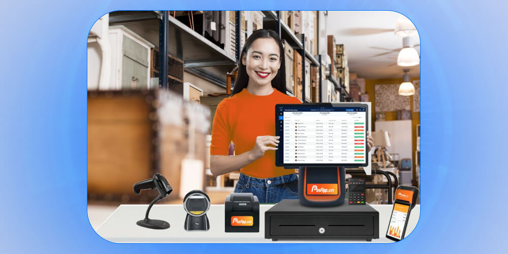 Phần mềm bán nội thất gia dụng PosApp