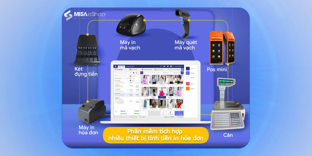 Phần mềm quản lý và kinh doanh thời trang MISA eShop 