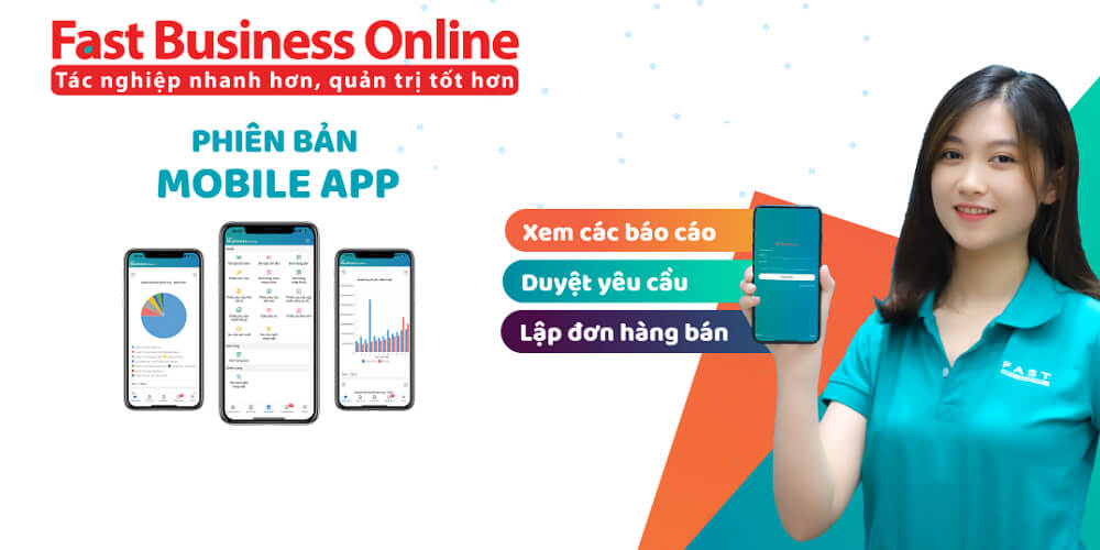 Phần mềm quản lý sản xuất erp Fast Business Online