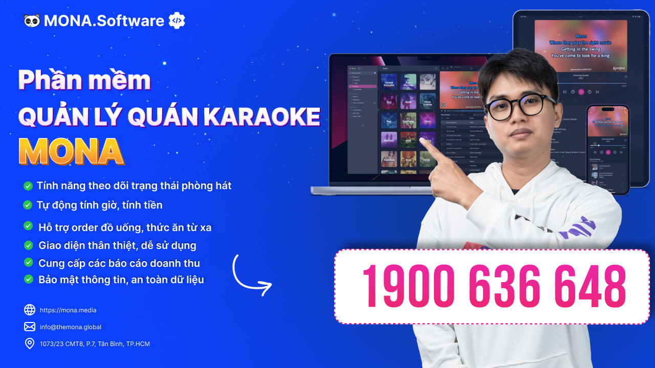 Phần mềm quản lý quán Karaoke MONA