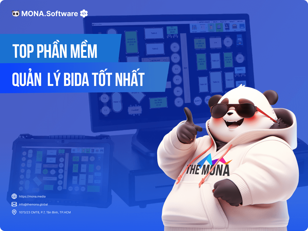 Top phần mềm quản lý quán bida